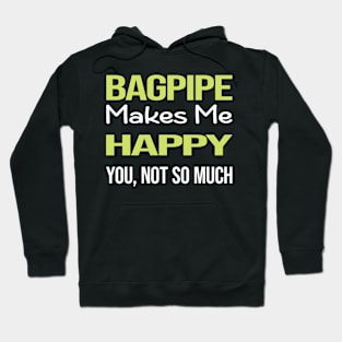 Funny Happy Bagpipe Bagpipes Bagpiper Hoodie